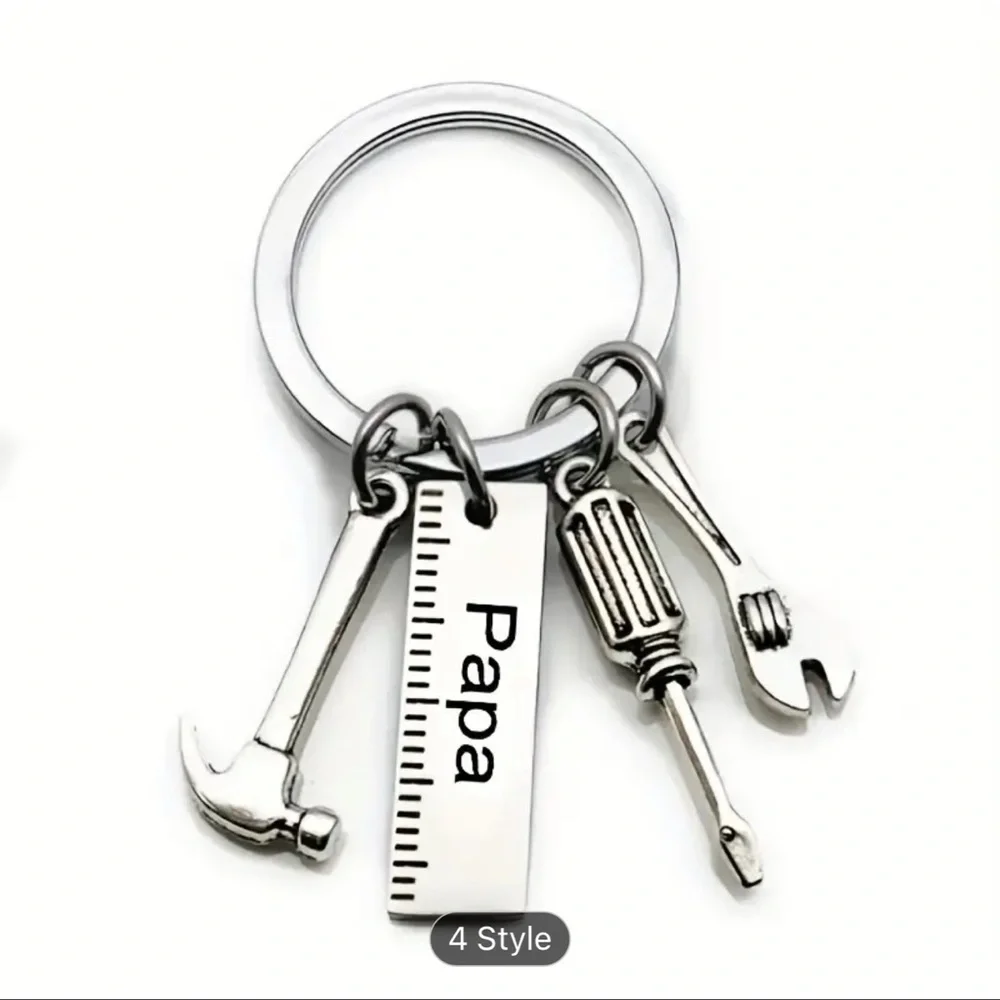Papa Tools Keychain NWT